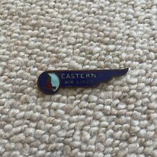 ART DECO Late 1930s EASTERN AIRLINES Agent BADGE Pin 5th ISSUE TYPE 1 Enamel picture