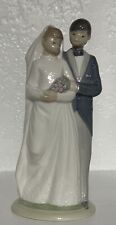 Nao By Lladro Bride And Groom Husband Wife Figurine 1992 #565 Sticker on Bottom picture