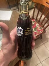LSU Tigers 1997 National Baseball Champions COCA COLA COKE BOTTLE Sealed picture