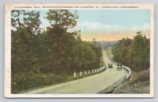 Postcard Lackawanna Trail Between Stroudsburg And Scranton Pennsylvania 1923 picture