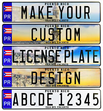 Puerto Rico Custom European License Plate picture