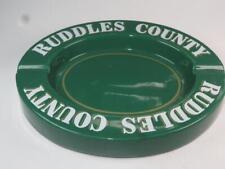 VINTAGE BREWERIANA TOBACCIANA WADE PDM Ceramic Pub Ashtray Ruddles County 1970s picture