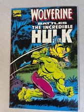 Wolverine Battles the Incredible Hulk TPB 1st printing 1989 picture