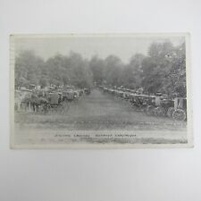 Postcard Richmond Indiana Hitching Grounds Chautauqua Camping Antique 1912 RARE picture