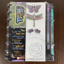 Vintage Sakura Gelly Roll Bugs Journal 2 Pens Creative Bug Stencil Rare New picture