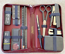 VTG 1980s Sergio Valente Leather Travel Case Desk & Office Supplies Austria picture