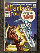 Fantastic Four #55 (RAW 5.5+ MARVEL 1966) (ITEM VIDEO) Thing vs. Silver Surfer picture