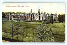 Trinity University Toronto Canada Aerial Birds Eye 1907 Antique Postcard D5 picture