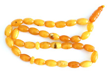 Closeout Genuine Natural Baltic Amber 33 Rosary, Misbaha Tasbi. picture