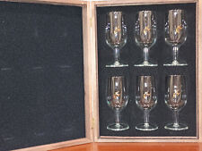 Vintage Remy Martin Fine Champagne Cognac Glasses Box Set of 6 picture