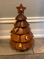 Carved wooden Christmas tree 8