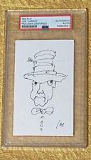 Joe Caroff Hand Drawn PSA/DNA Autograph Signed Sketch James Bond Designer picture