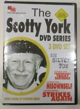 Scotty York The Silver Fox Bar Magic Magician 3 DVD Set Card to Ceiling Effect picture
