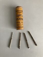 Vtg Drill Points for Automatic Push-Drills in Wood Container with 4 Points  picture