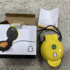 Hard To Find & Unique Snapchat Mini Waffle Maker  EUC picture