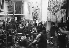 Alfred Leslie's Loft Party 1960 OLD PHOTO picture