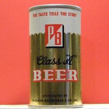 PB Class A Beer 12 oz Air Filled Can Horlacher Allentown Pennsylvania 876 1+ Wow picture