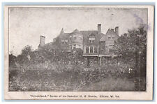 Graceland Home Of Ex-senator H. G. Davis Elkins West Virginia WV  Postcard picture