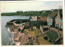 Vintage Postcard Crail Harbour Fife Ocean Scenic Town View Scotland picture