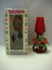 Vintage Miniature Glass Kerosene Decorative Lamp w/ Box - NOS picture