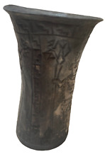 Authentic Ancient Pre-Columbian Chimu/Moche Silver Votive Cup picture