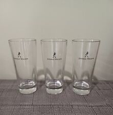 Johnnie Walker Blended Scotch Whiskey Tall Highball Glasses 3 Total Whisky Soda picture