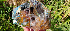 SEE VIDEO DRUSY GEM SILICA FROM PRIVATE CHRYSOCOLLA  COLLETION     1475GRAMS picture
