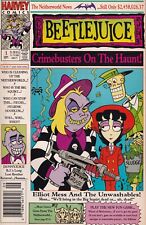 Beetlejuice: Crimebusters on the Haunt #1 Newsstand Cover (1992) Harvey Comics picture