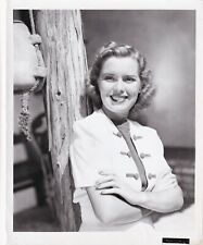 BRENDA JOYCE STUNNING PORTRAIT STYLISH POSE GOWN 1940s Vintage ORIG Photo 305 picture