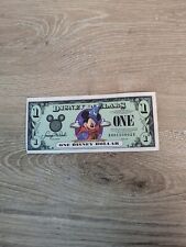 2001 Disney Dollar $1 | Mickey Mouse | Block A-A | UNC | A00877765A Wizard picture