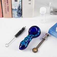 4 Inch Tobacco Smoking Glass Pipe with Box Gecko Style Pipe Collection Hand Pipe picture