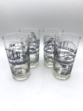 Set Of 4 Flying W. Logo Moving,Storage, & Trucking 12oz Drinking Glasses picture