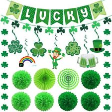 St Patricks Day Decorations, St Patricks day decor Set with 1 Lucky Banner, 1... picture