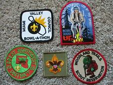 Lot of 5 BSA boy scout patches #8 picture
