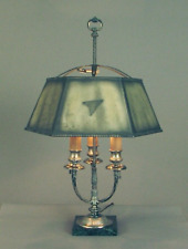 Pairpoint “Directoire” Desk or Table Lamp Ca. 1920, Marble Base, 3 Lights picture
