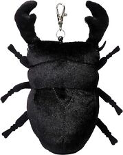 Insect Pass Case Stag Beetle 19cm Plush Key Ring Taiyo Sangyo Boeki Rare picture
