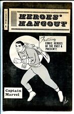 Heroes Hangout #4 1967-Rudi Franke-Capt Marvel-Superman-Green Lama origin-FN picture