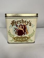 Vintage Hershey’s Cocoa Tin Square Shape Bristol Tin Can 4