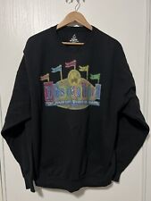 Disneyland-The Happiest Place On Earth Heavyweight Black Sweatshirt Size 2XL picture