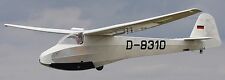L-Spatz 55 Scheibe Germany Glider Airplane Wood Model Replica Large FreeShipping picture