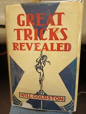 Vintage Will Goldston GREAT TRICKS REVEALED BOOK Routledge & Kegan Paul Rare picture