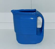 Westinghouse Hall China periwinkle  Ceramic Refrigerator Water Pitcher Art  8” picture