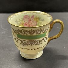 Rosenthal Ivory The Orchid Gold & Orchids Footed Demitasse Cup Bavaria picture