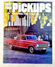 Vintage 1967 Ford Pickups Conventional F-100/F-250/F-350 Brochure picture