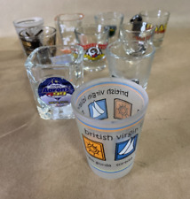 Lot of 10 Mixed Shot Glasses. See Pictures picture