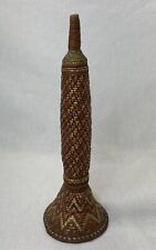 VTG Early 20th Century Ethiopian African Tribal Basket Hand Woven Handcrafted picture