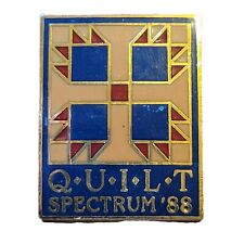 Quilt Spectrum 1988 Pin picture