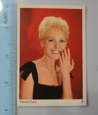 Vintage Asian Trading Collector Cards Singer - PETULA CLARK #8 picture