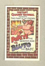 Popeye Quaker Cereal Premium #4 NM 9.4 1989 picture