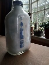 Vintage Hautboy Hill Farm Milk Bottle 64 US OZ 71.89L RARE MINT CONDITION w/ Lid picture